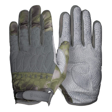 Kryptek Tora Glove close-up shows padded palm for added comfort.