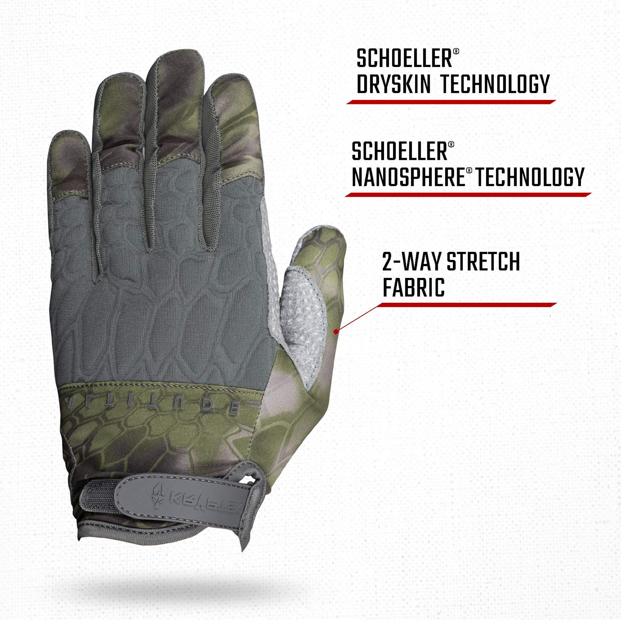 DWR Nanosphear Schoeller technology label demonstrates water resistance and durability.