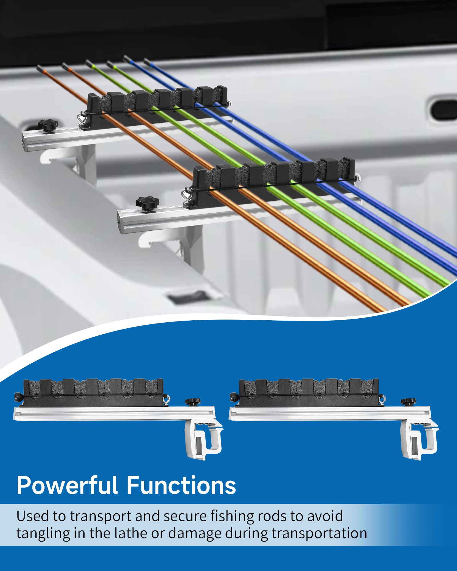 Krysolad no-drill installation shown with hand-tightened screws for fast mounting.