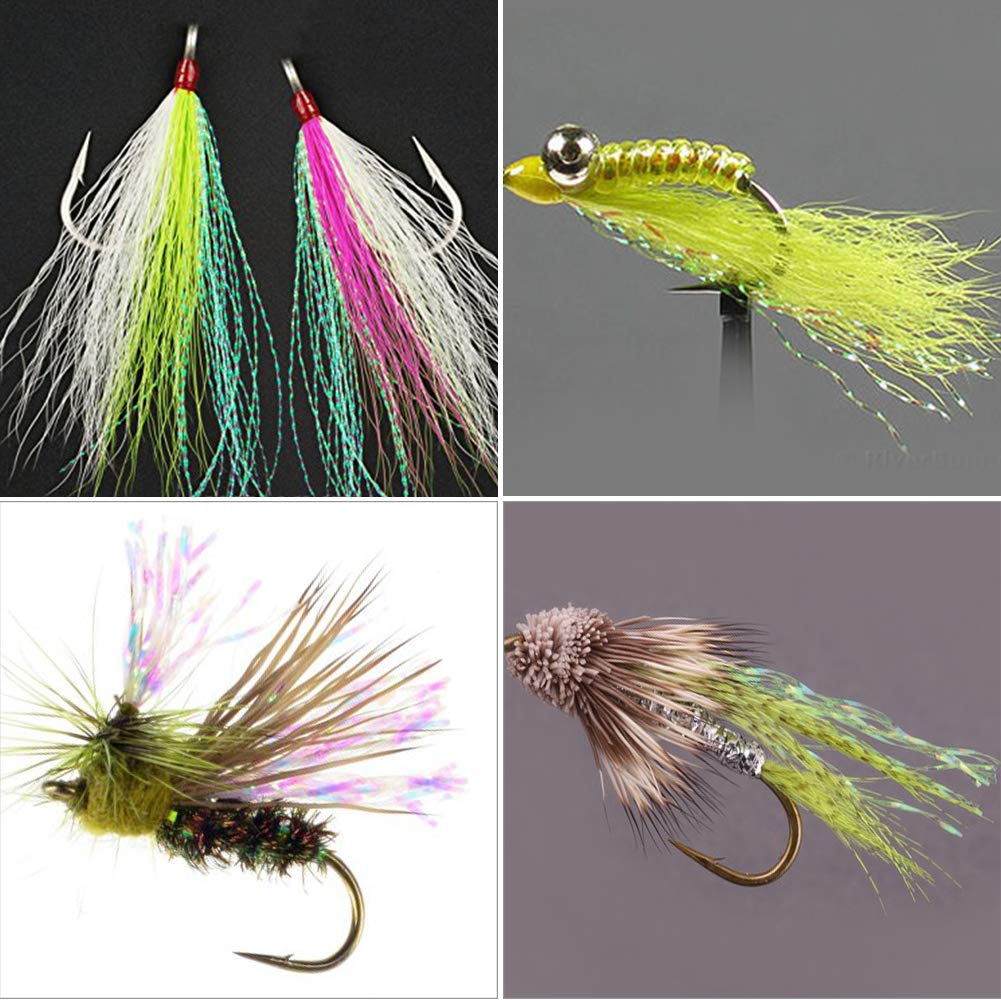 Ripple Flashabou used to flash on fishing flies