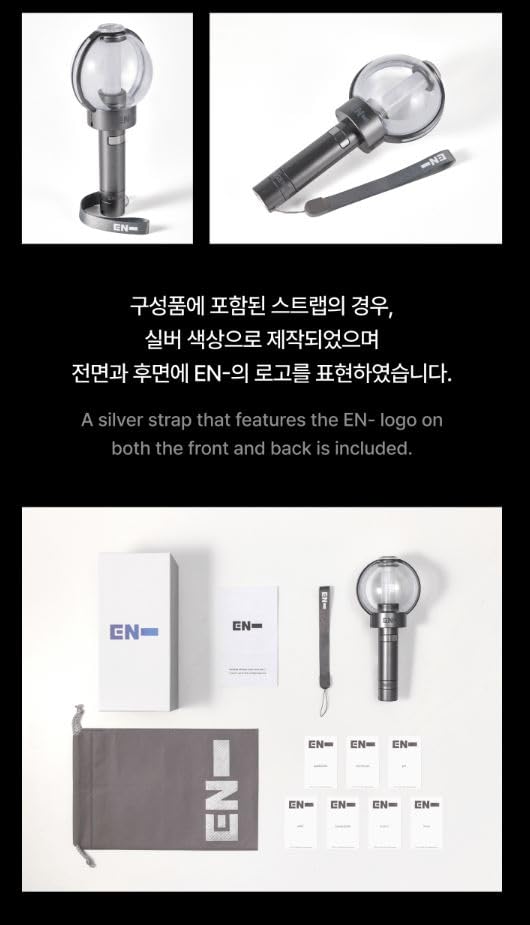 Tracked shipping label for the ksendy-us Enhypen LED Light Stick Ver.2.