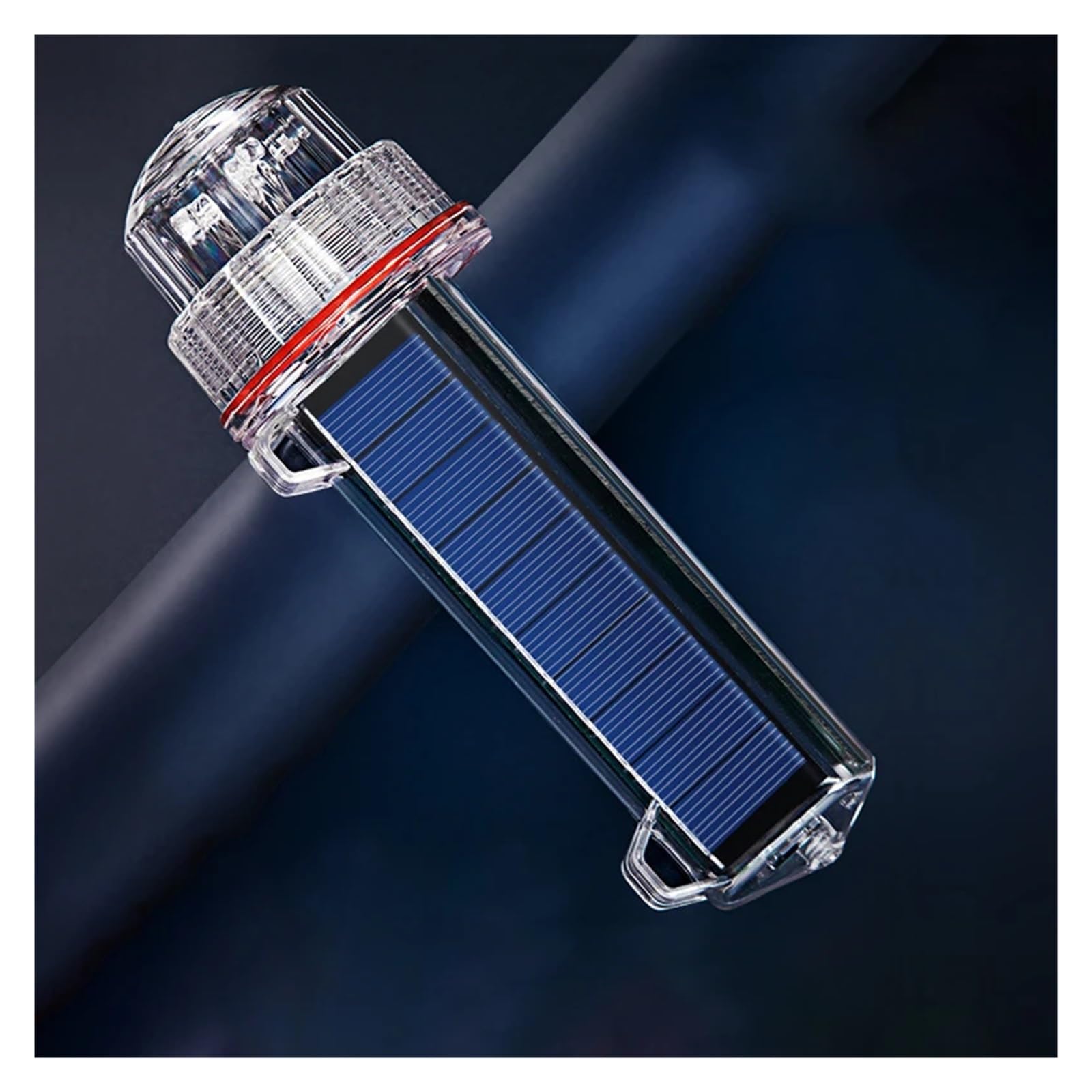 KSKSK Solar Beacon Lamp packaging includes one beacon lamp