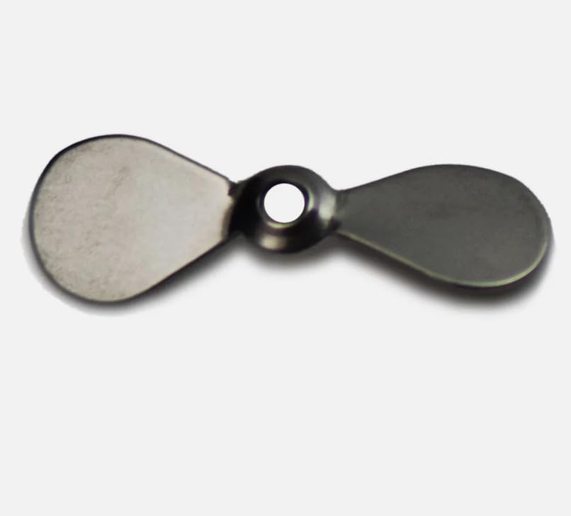 KTGCOZS 1-inch stainless steel prop blades pack for customizable lures.