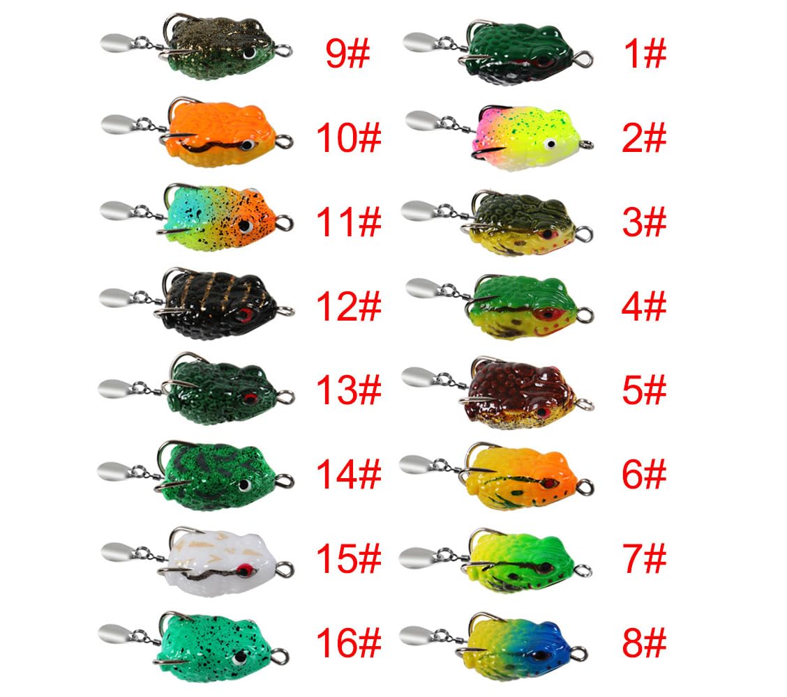 KTGCOZS abdominal-weight-system-frog-lure maintains 45° surface angle for better control.