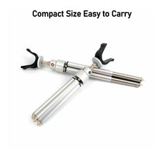KTGCOZS aluminum alloy construction delivers durable, lightweight rod rests.