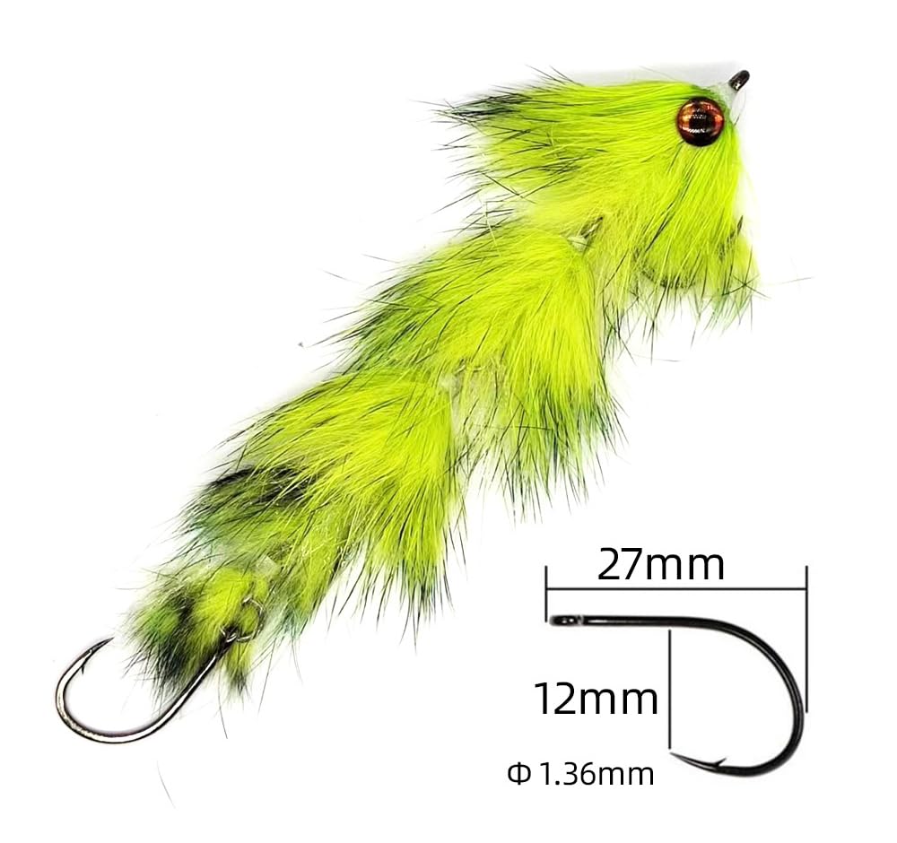 Lure suitable for trout, bass, pike and tarpon fishing