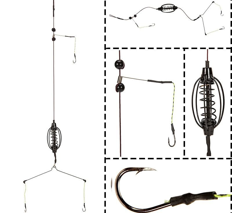KTGCOZS feeder being filled with bait, saving bait for longer sessions.