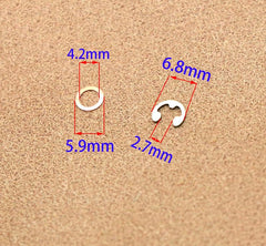 KTGCOZS circlip clasp close-up showing precise fit for maintenance
