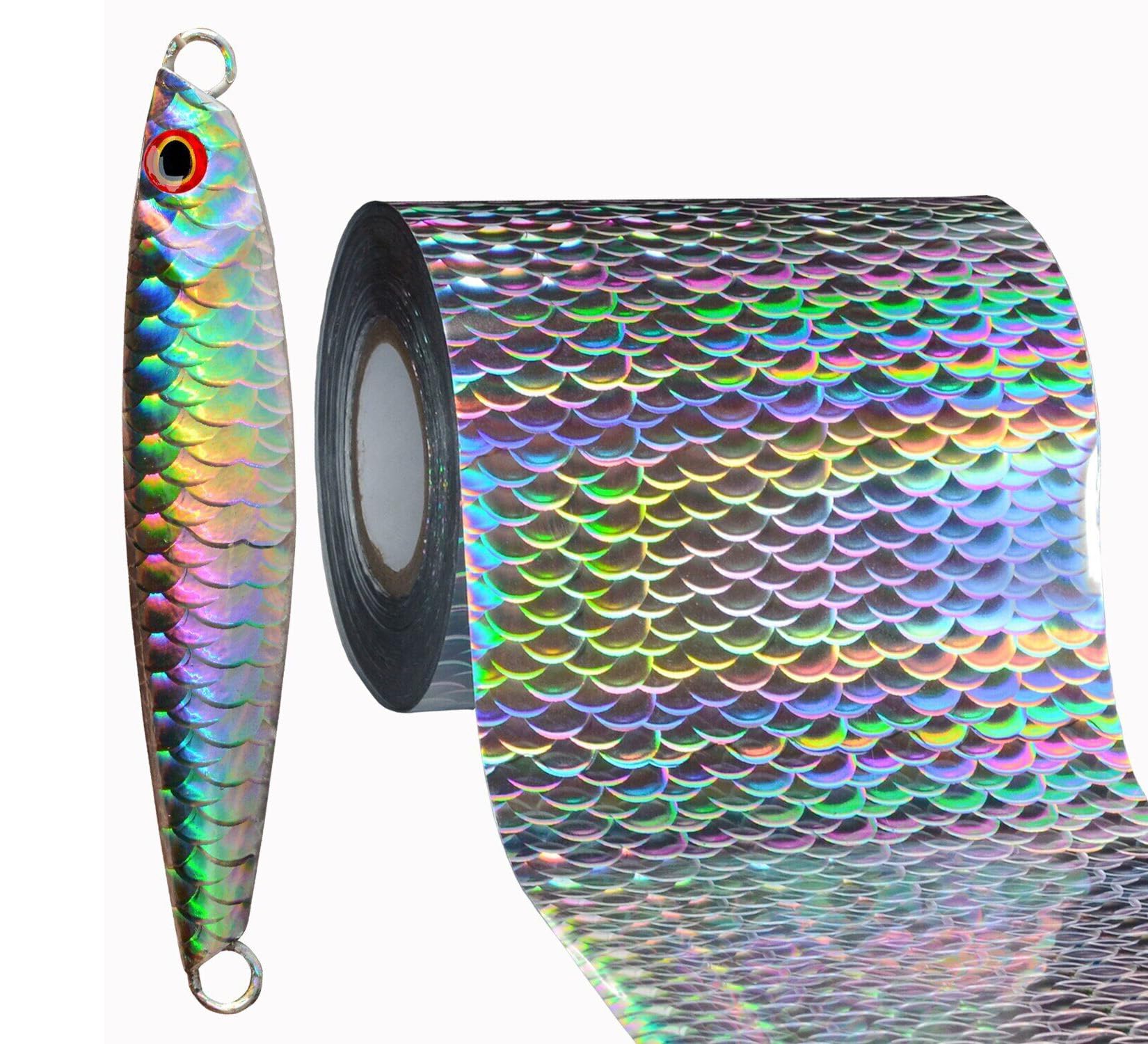 KTGCOZS colorful stamping foil roll for lures enhances visibility and appeal