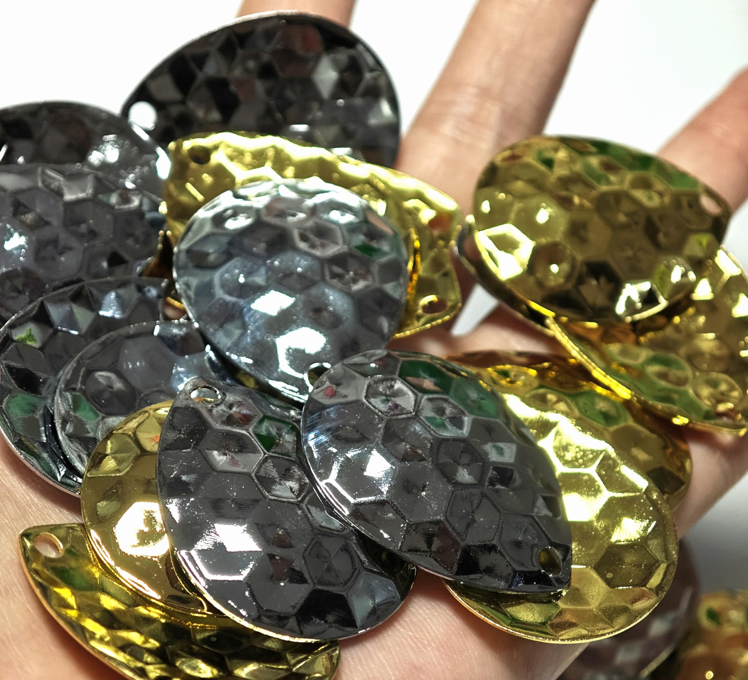KTGCOZS DIY lure kit blades improve spin and flash
