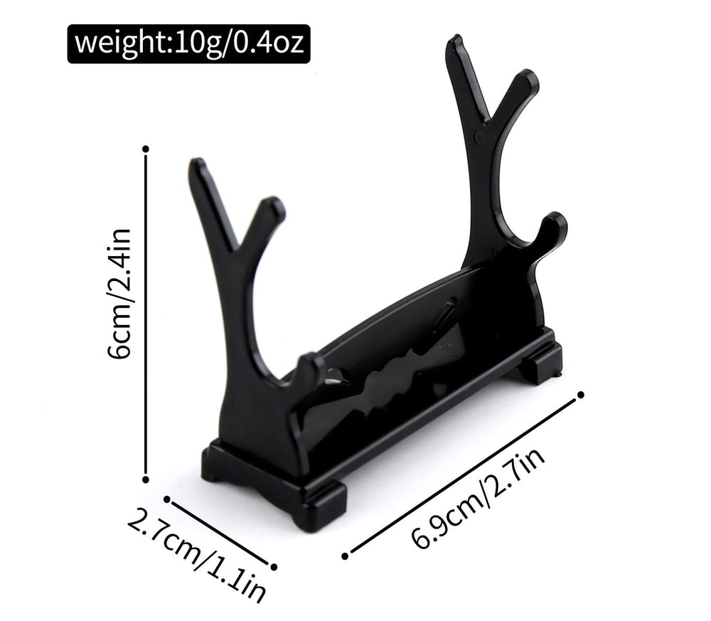KTGCOZS durable, clear lure display easel ideal for in-store setups.