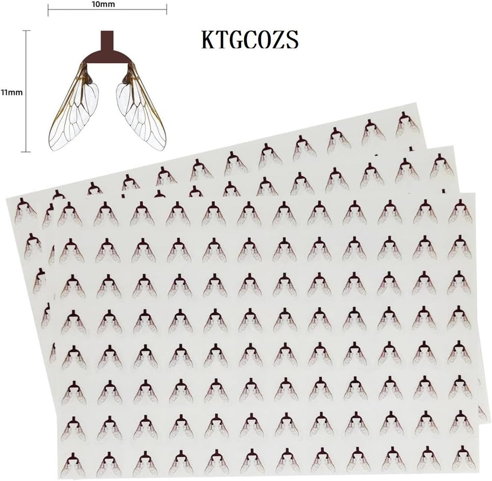 KTGCOZS durable, flexible wings withstand multiple tying sessions.