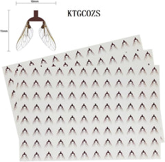 KTGCOZS durable, flexible wings withstand multiple tying sessions.