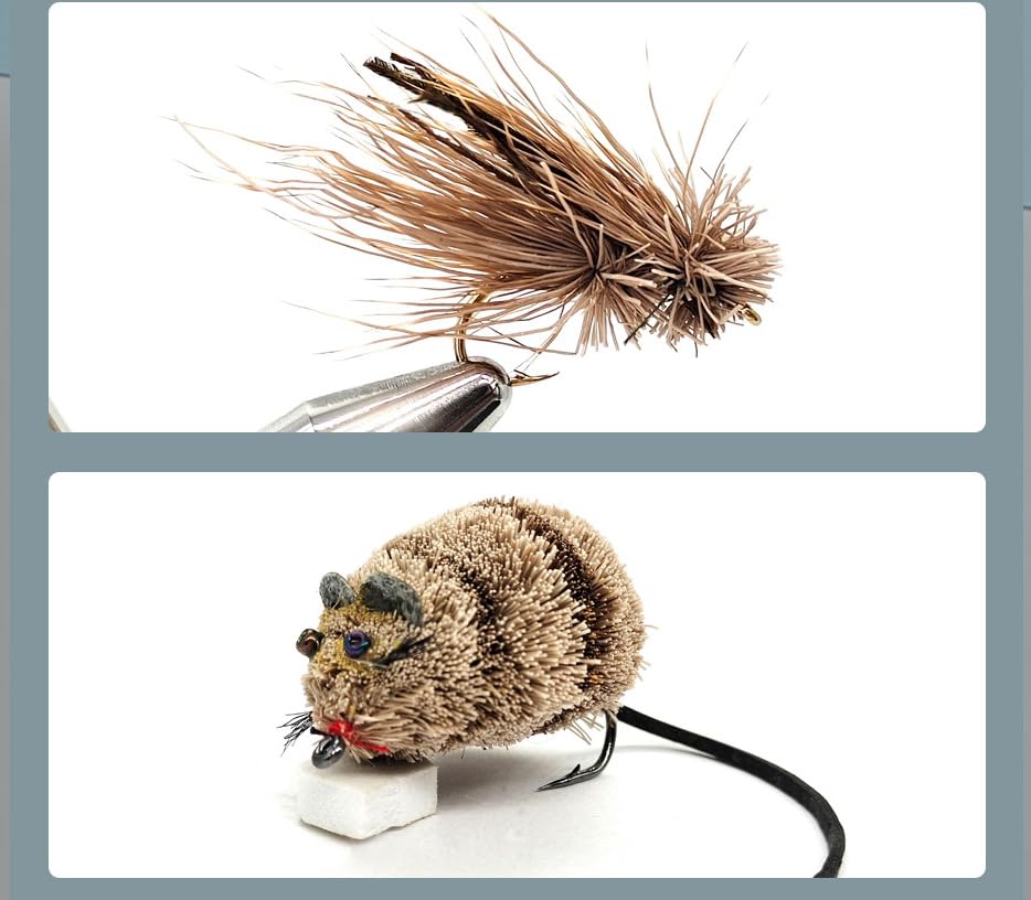 KTGCOZS easy-install deer hair for faster fly tying