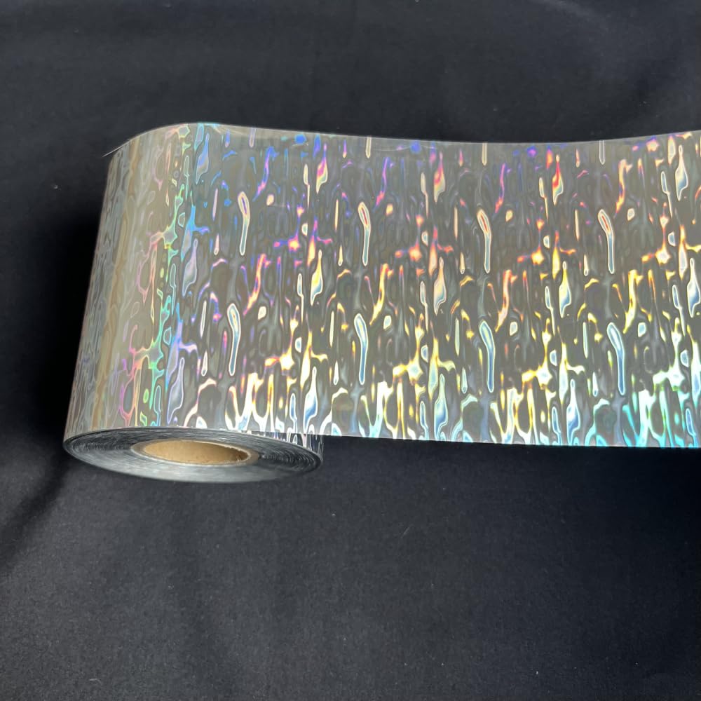 KTGCOZS lure foil finish creates reflective shine on water