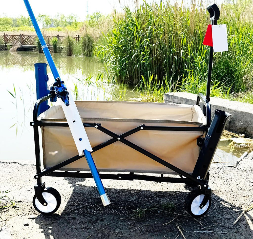 KTGCOZS fishing rod holder with umbrella for versatile use