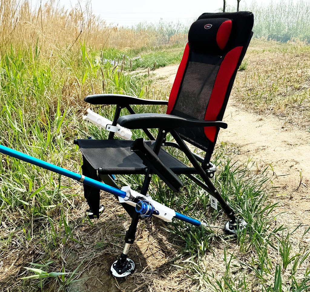 KTGCOZS fishing rod holder blue wall-mount ready for workshop.