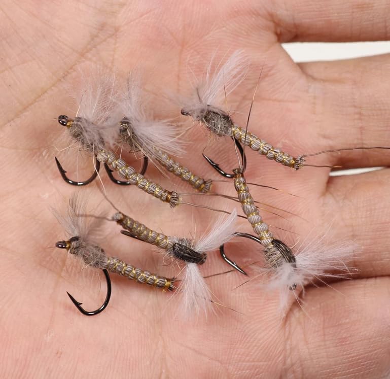 KTGCOZS Hook Sizes 10-12-14 fit various mayfly imitations