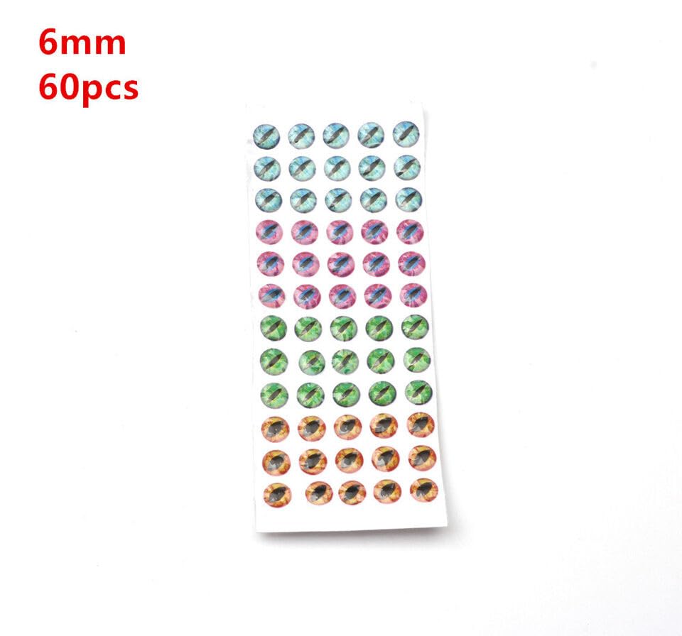 KTGCOZS micro-sized eyes for fly tying and crafts.