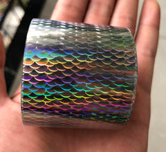 KTGCOZS foil on lure application shows durable and shiny finish