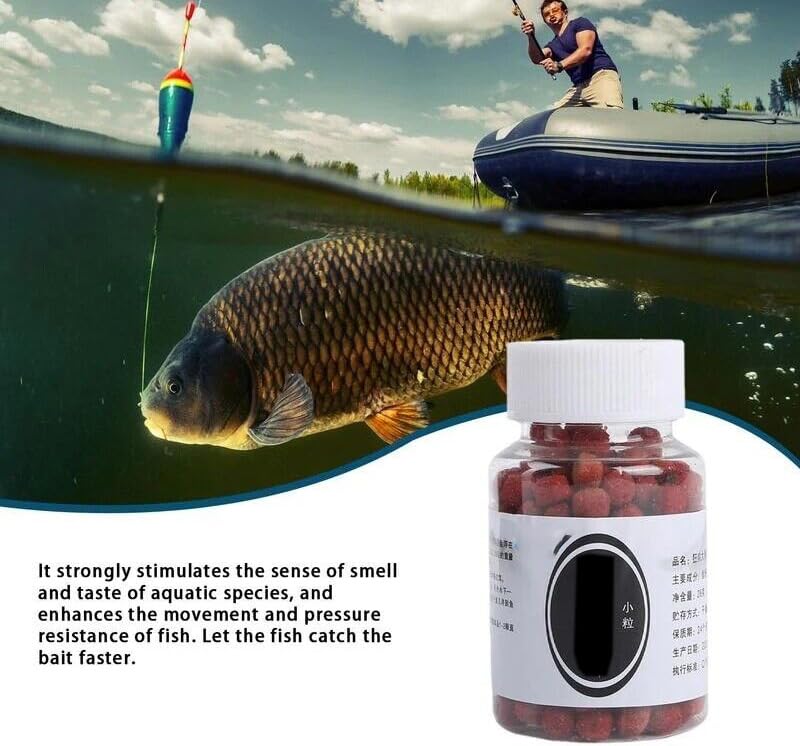 KTGCOZS freshwater bait pellets jar for quick setup