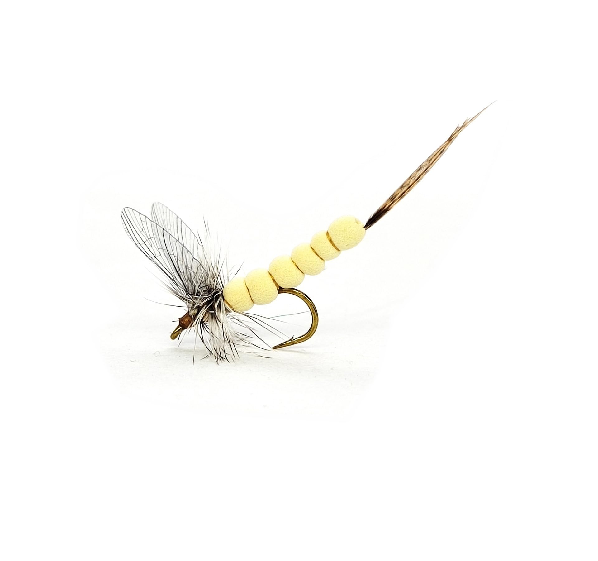 KTGCOZS grizzly-hackle-thorax: durable thorax for lifelike movement and durable casting.