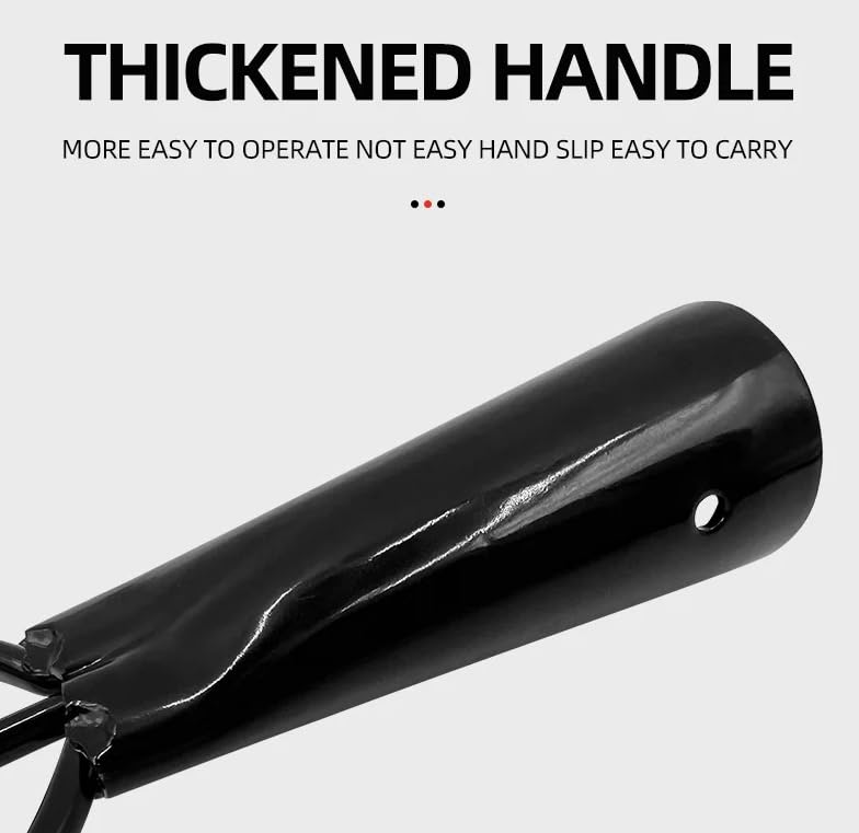 Barbed harpoon tip made of tempered steel assembly