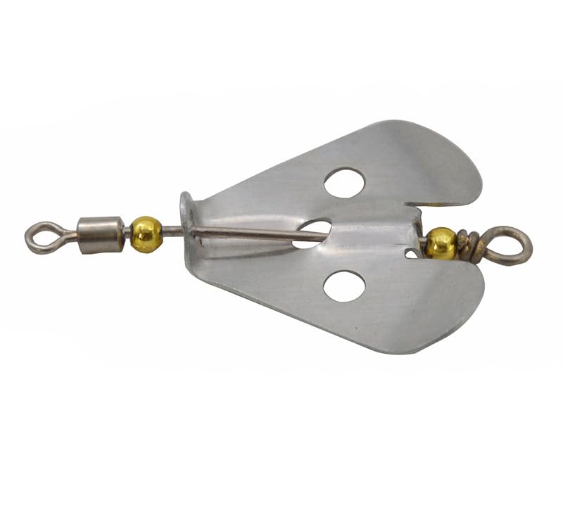 KTGCOZS inline spinner blade angle shot for versatile lures