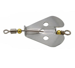 KTGCOZS inline spinner blade angle shot for versatile lures