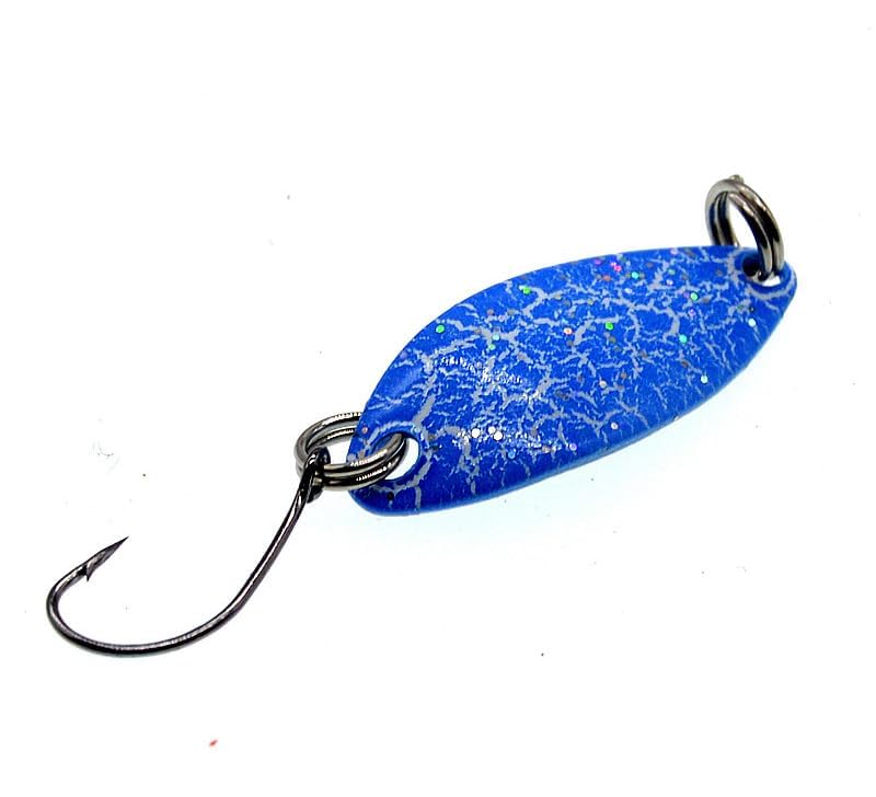 KTGCOZS metal spoon fishing lure compact and ideal for quick retrieves.