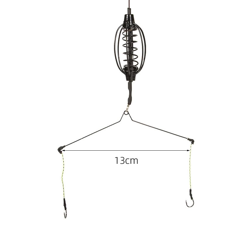 KTGCOZS carp setup outdoors with feeders, ideal for lake fishing.