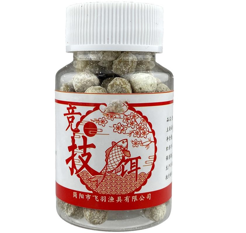 KTGCOZS pack of 120 catfish bait pellets ready for freshwater use