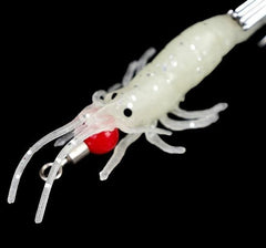 Durable sea fishing lure with umbrella hook design