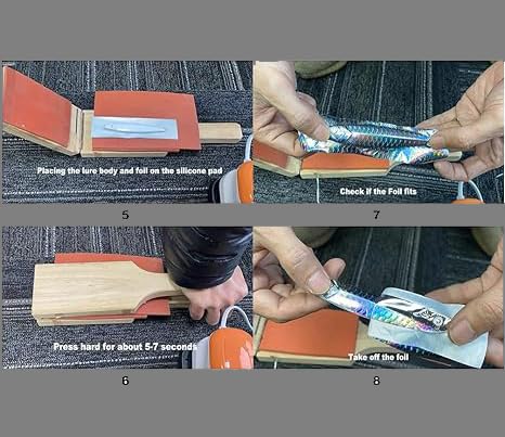 KTGCOZS packaging and spool keep foils organized for quick projects