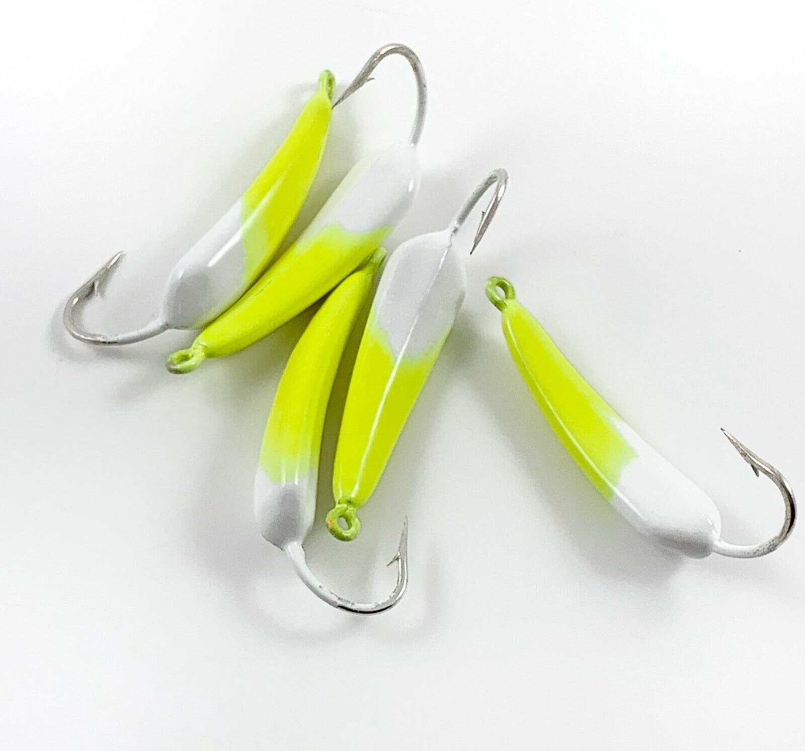 KTGCOZS banana-shaped pompano jig head for lifelike bottom action