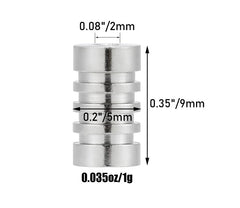 KTGCOZS precision-machined brass components ensure balanced retrieval across speeds