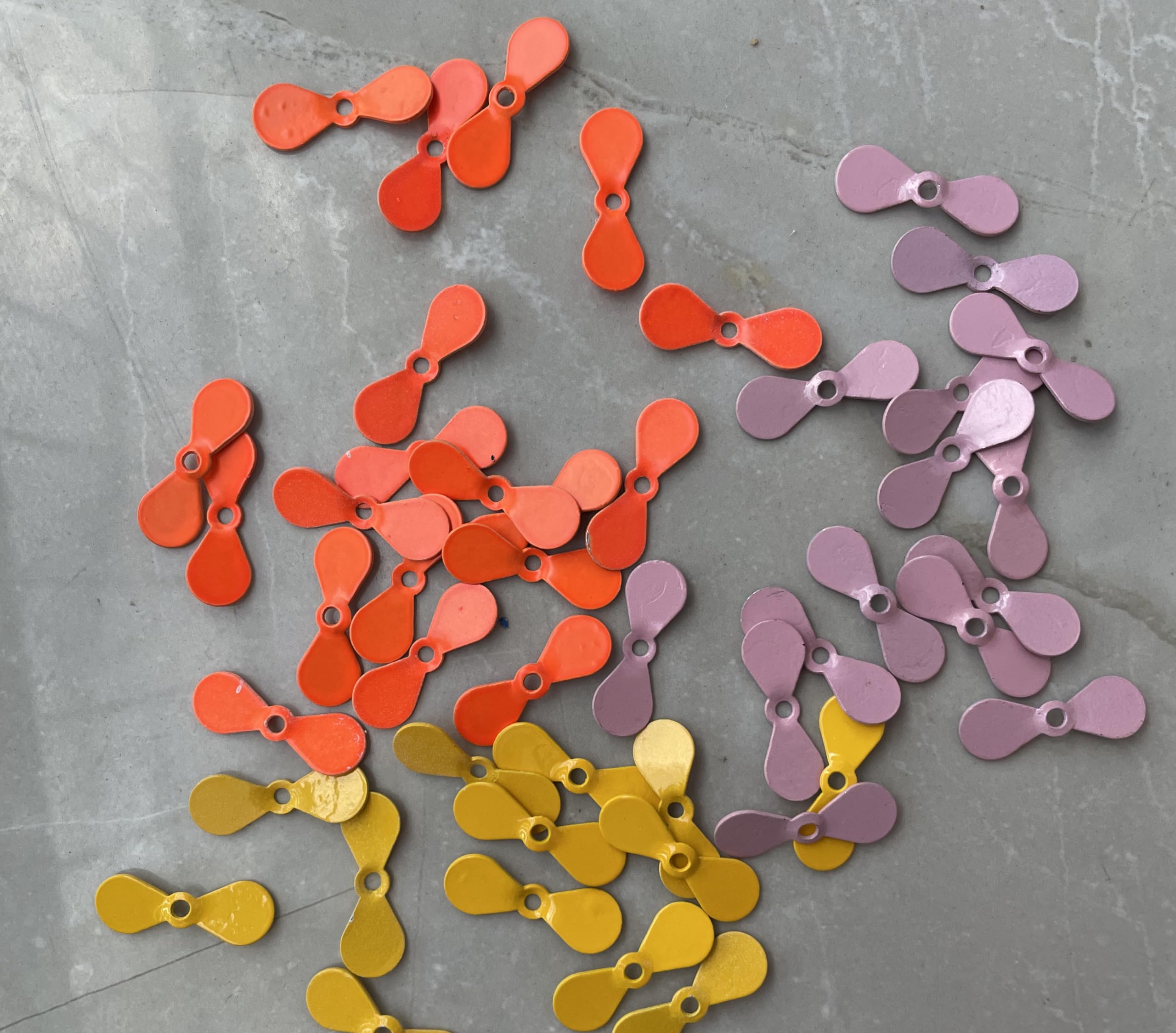 KTGCOZS propeller blade 26x8mm for spinnerbaits corrosion resistant underwater motion.