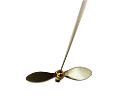 KTGCOZS shiny blades spin freely to create flashing water trails for fish attraction