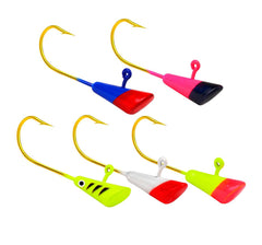 KTGCOZS Shad Dart Jig Heads 3D eyes attract fish from a distance
