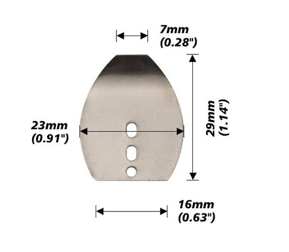 KTGCOZS Shakee Spinner Blades Set adds bright underwater flash