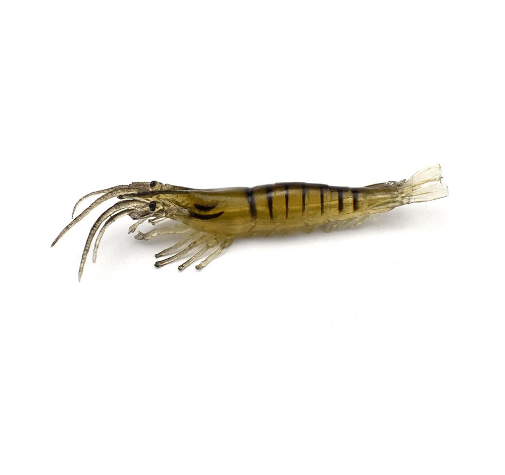 KTGCOZS shrimp lure close-up texture highlights realistic details for better bait action