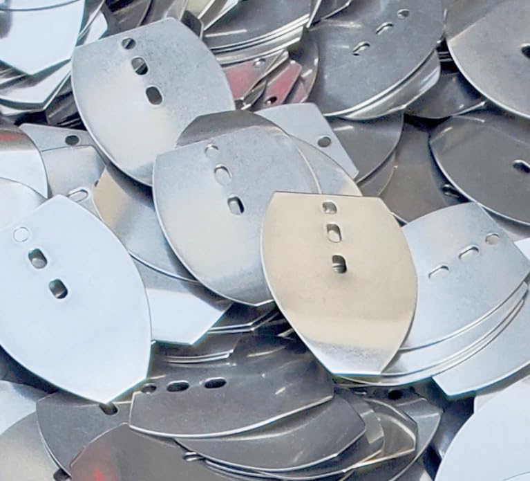 KTGCOZS Silver Coating Reflection Blades resist corrosion