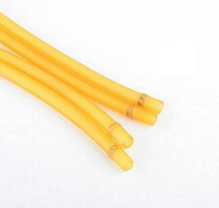 KTGCOZS slingshot-band close-up showing outer diameter 6mm and strength