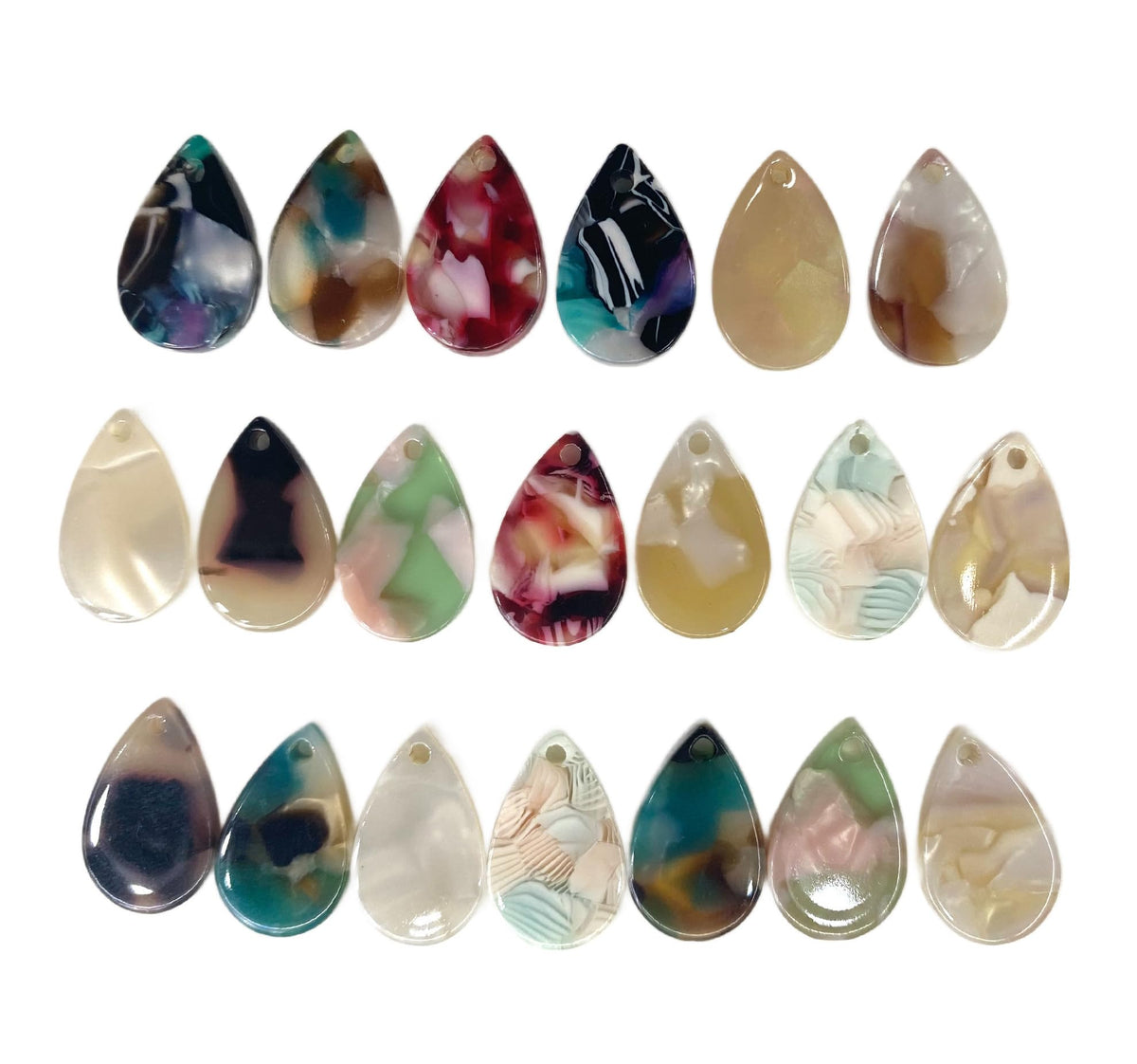 KTGCOZS spinner blade kit 50pack close-up shows durable blades for DIY lures.