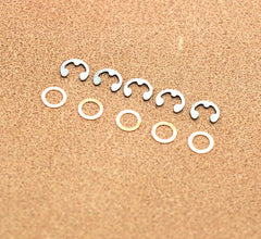 KTGCOZS stainless steel gasket pack close-up emphasizes corrosion resistance