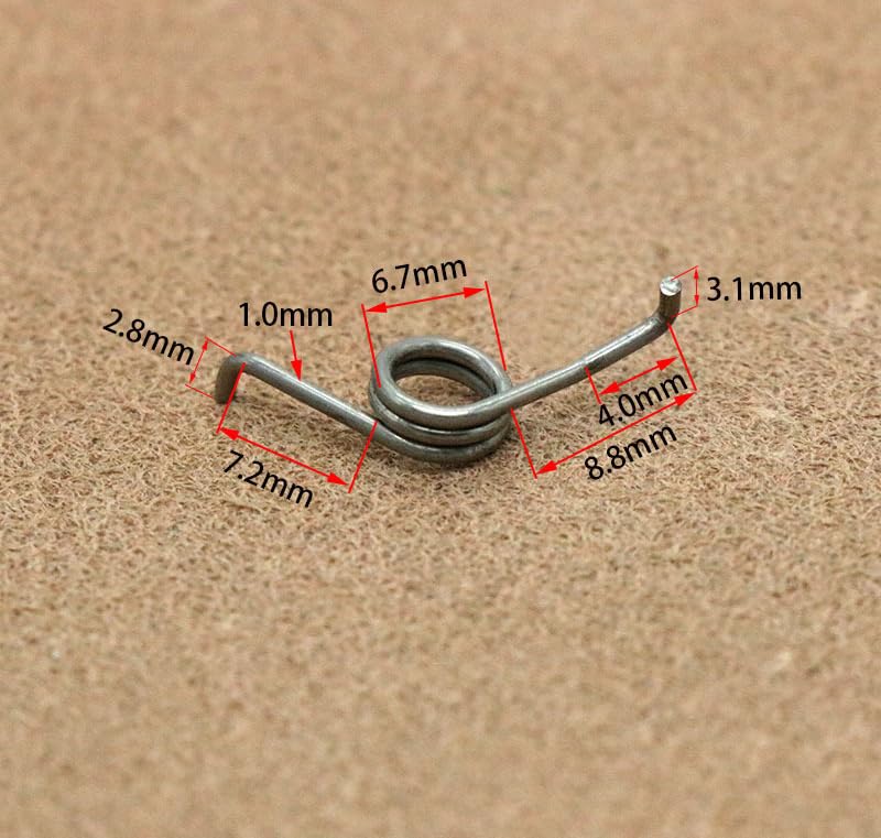 KTGCOZS stainless steel reel component for durable, long-lasting repairs.