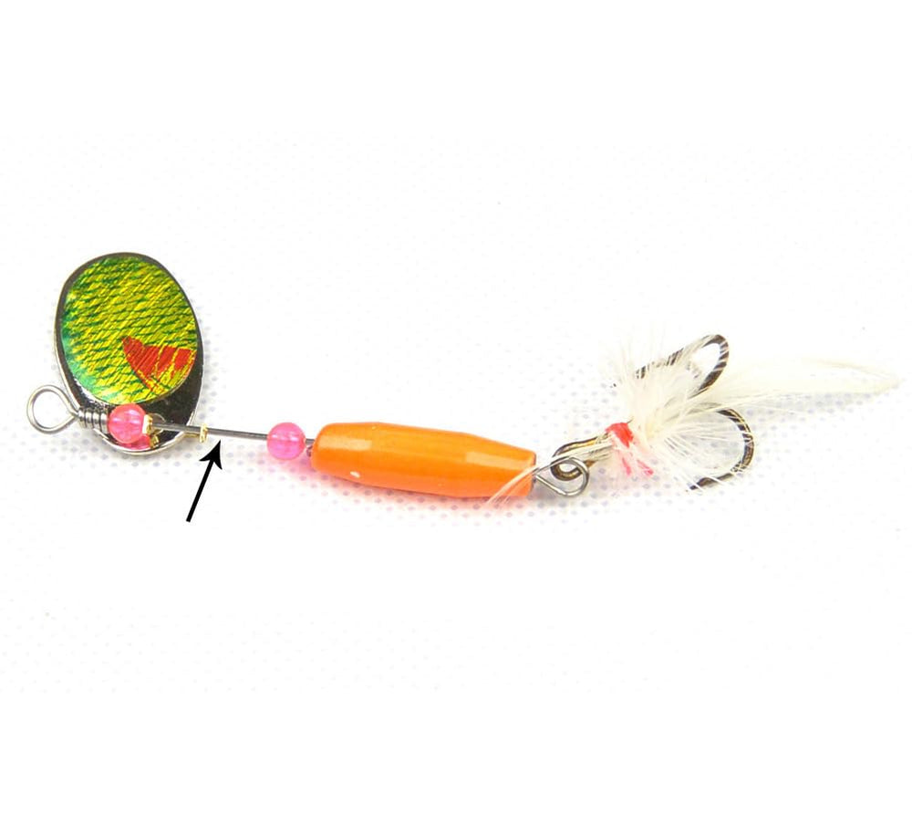 KTGCOZS strong, durable spinner wire ready for tough fishing battles.