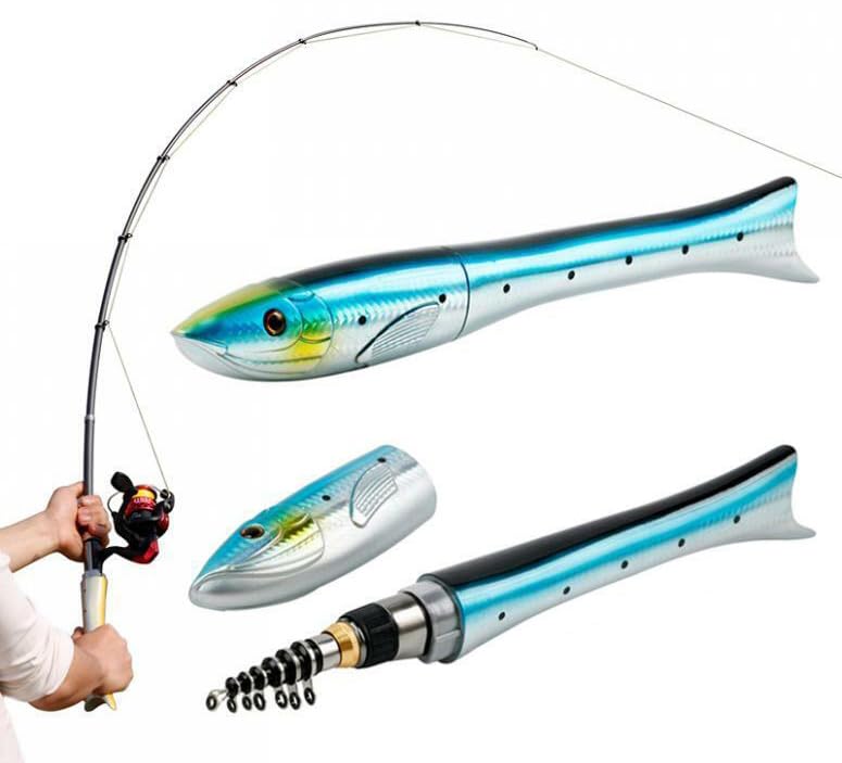 KTGCOZS telescopic rod adjustable length for varied fishing scenarios.