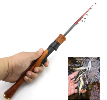 KTGCOZS Ultra Light 6ft beginner-friendly rod promotes easy handling and fun fishing.