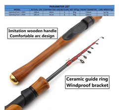 KTGCOZS Ultra Light 6ft high-density carbon shaft delivers strong yet flexible performance.
